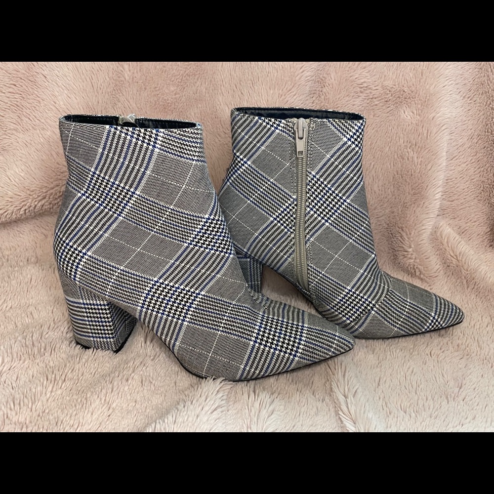 Plaid booties - Picture 8 of 14